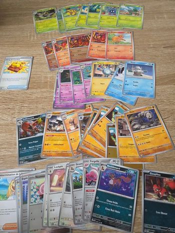 Lot Cartes Pokémon Méga-Évolution 