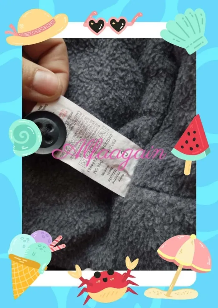 Manteau IKKS polaire garçon 6mois - photo numéro 11