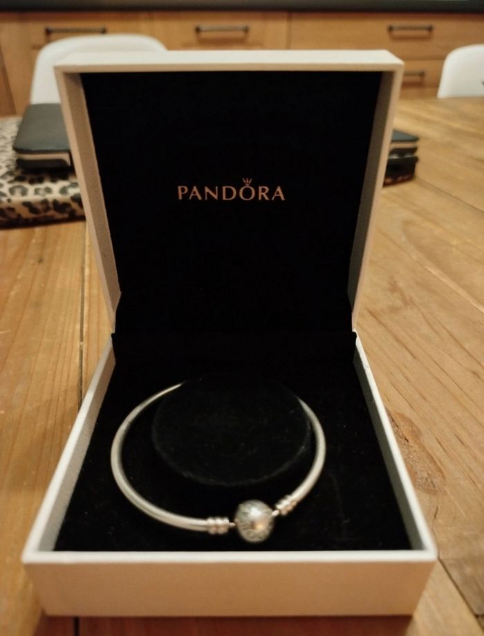 Jonc Pandora en argent - photo numéro 5