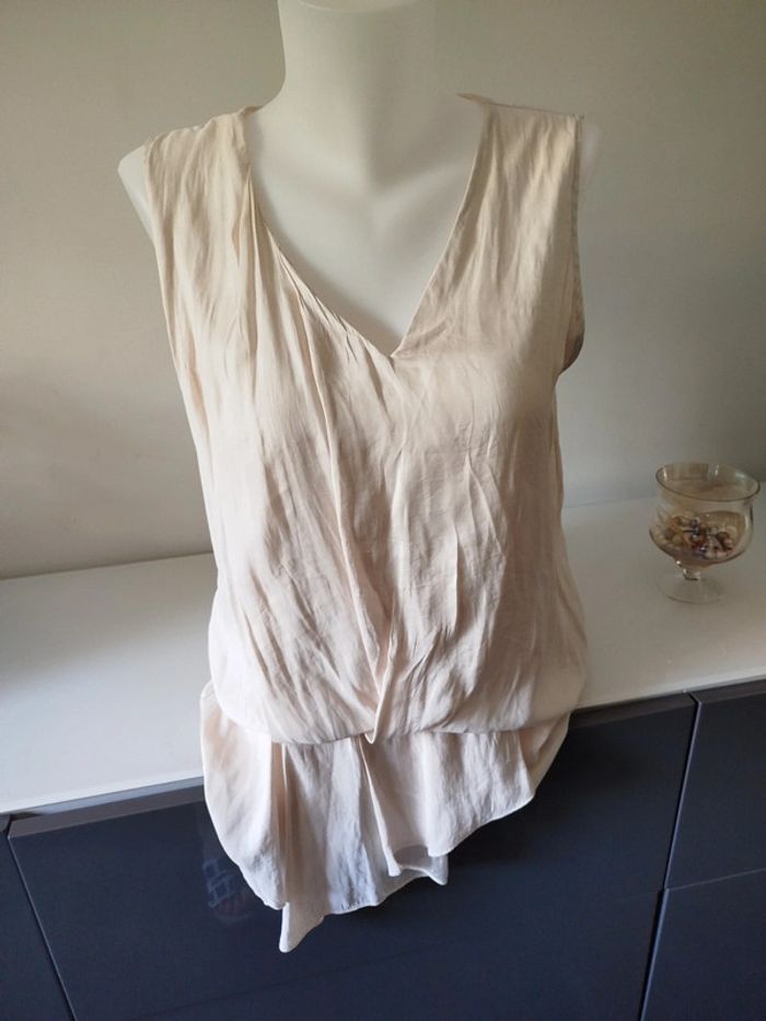 #chemise# beige#zara - photo numéro 2