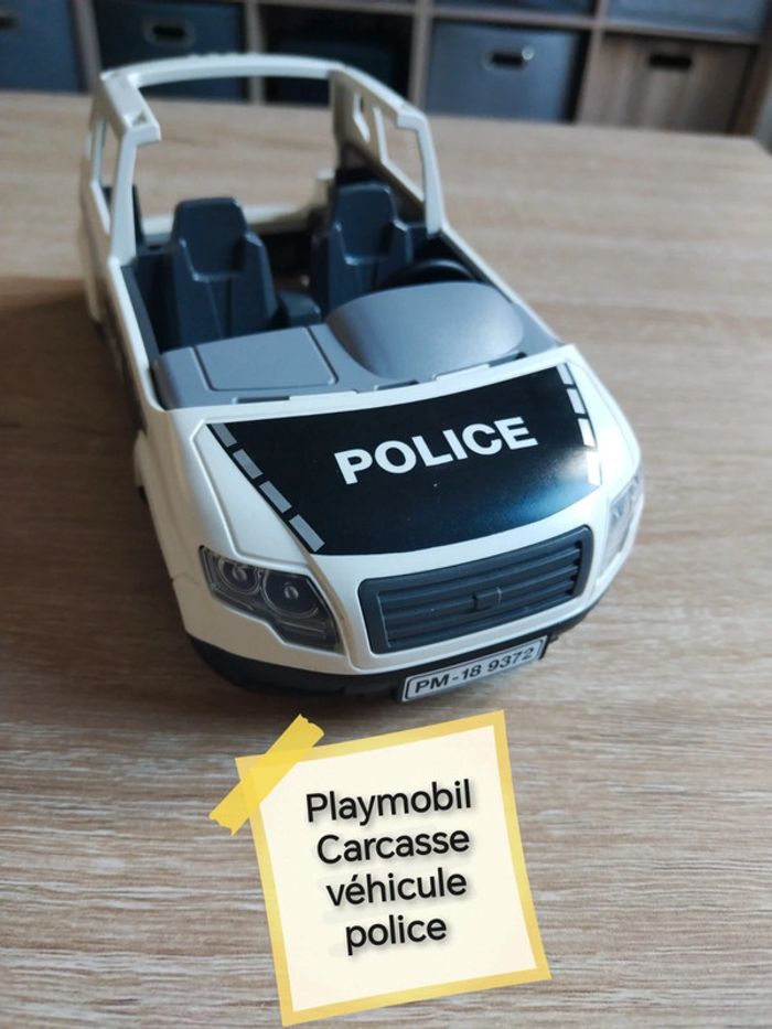 Playmobil 9372 Carcasse véhicule police