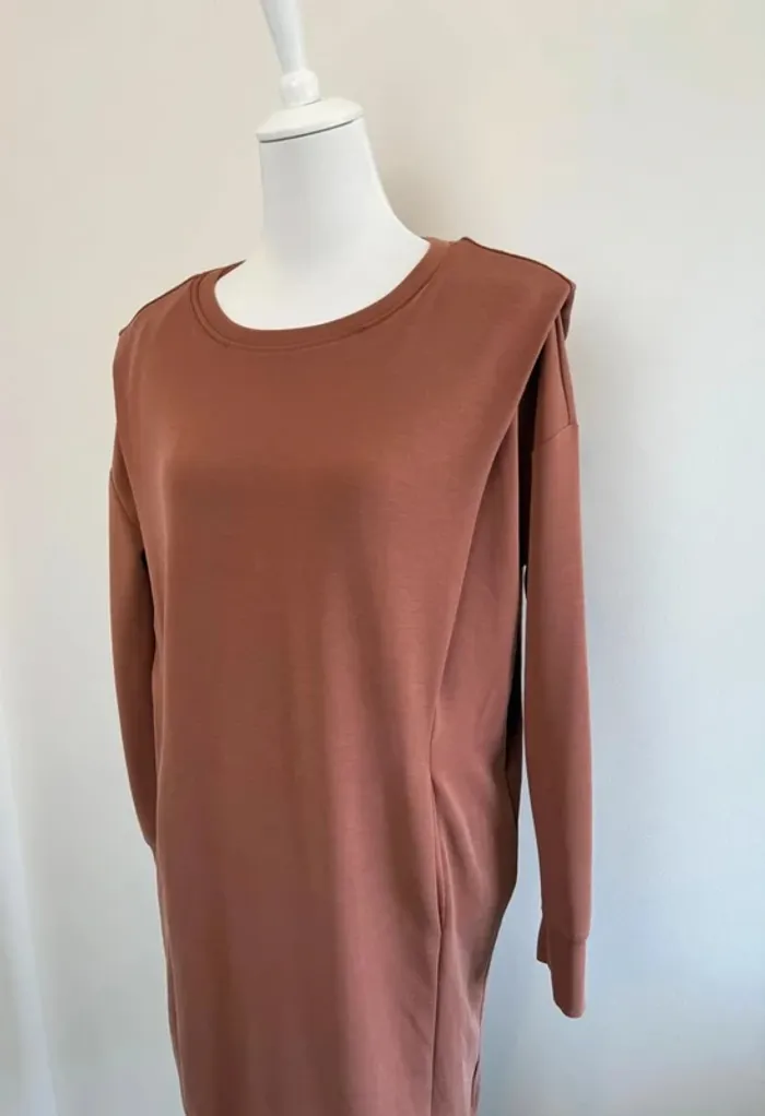 Robe femme Yaya brune taille L parfait état - photo numéro 2