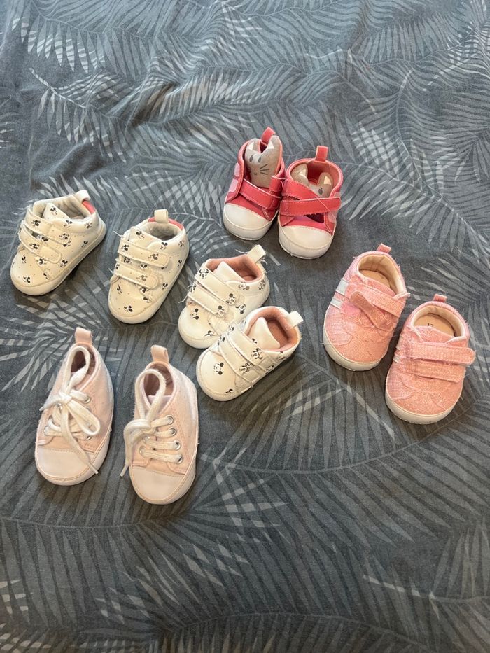 Lots de chaussures bébé fille