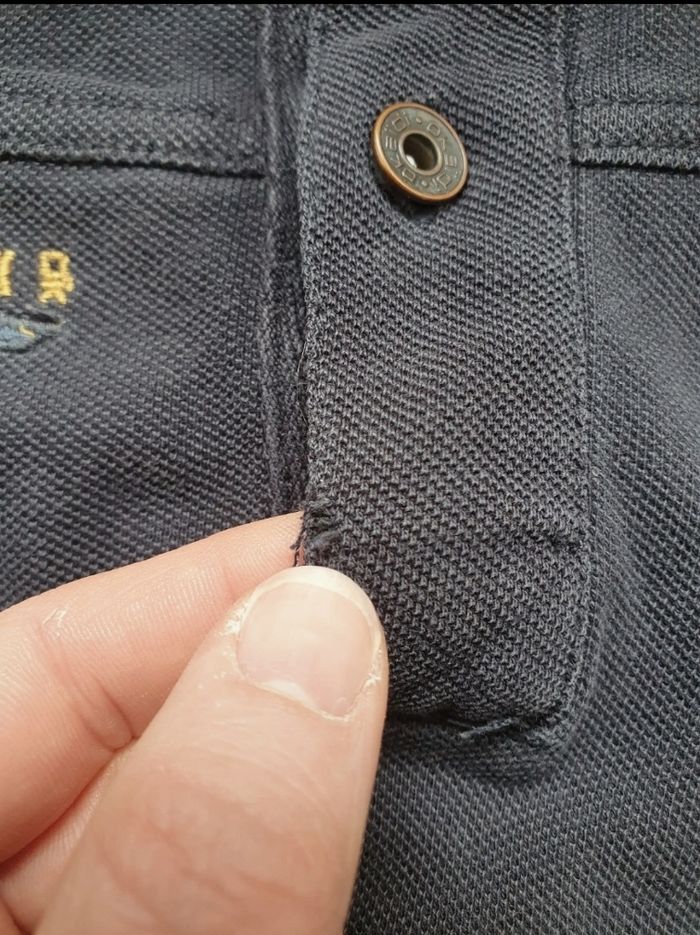 Polo manches longues bleu marine Okaïdi 4 ans - photo numéro 10