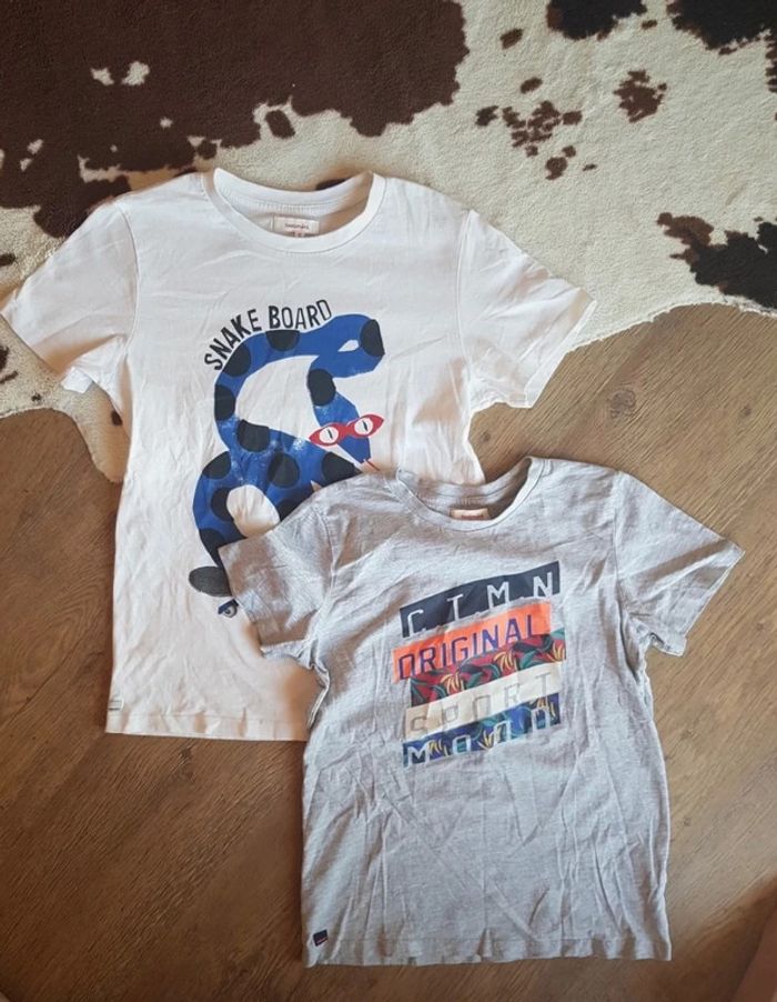 Lot de 2 tee shirts garçon catimini 12 ans