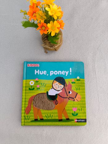 Livre Kididoc Hue, poney Nathan