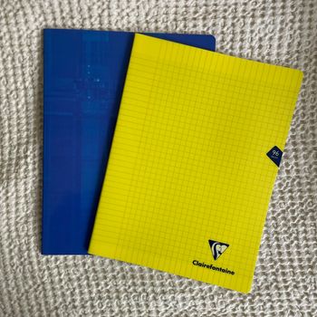 Lot de 2 cahiers 24x32