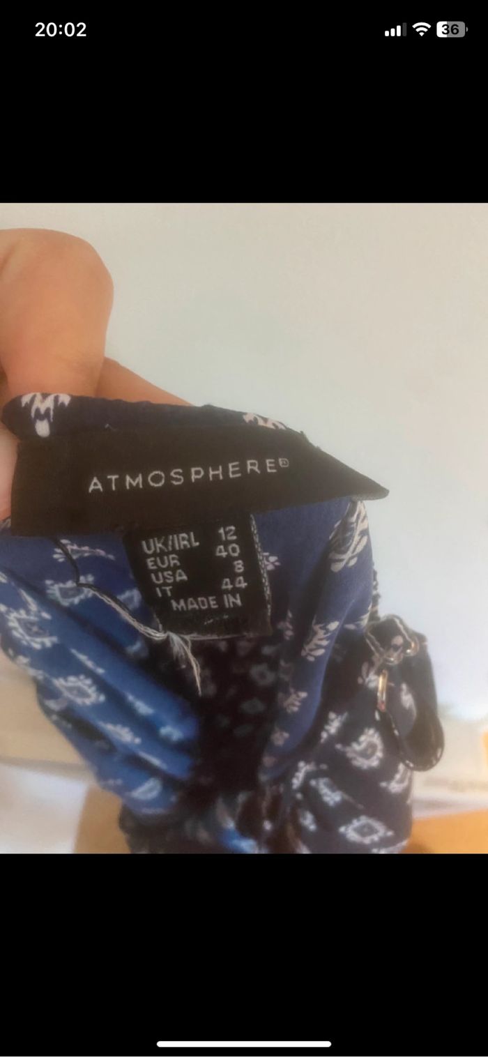 Robe bleu marine atmosphère - photo numéro 3