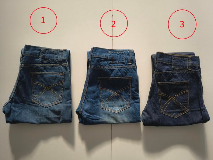 Jean homme neuf 3 suisses lot de 3