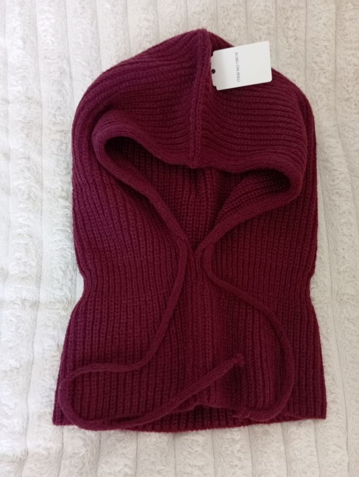 Cagoule bordeaux - photo numéro 2