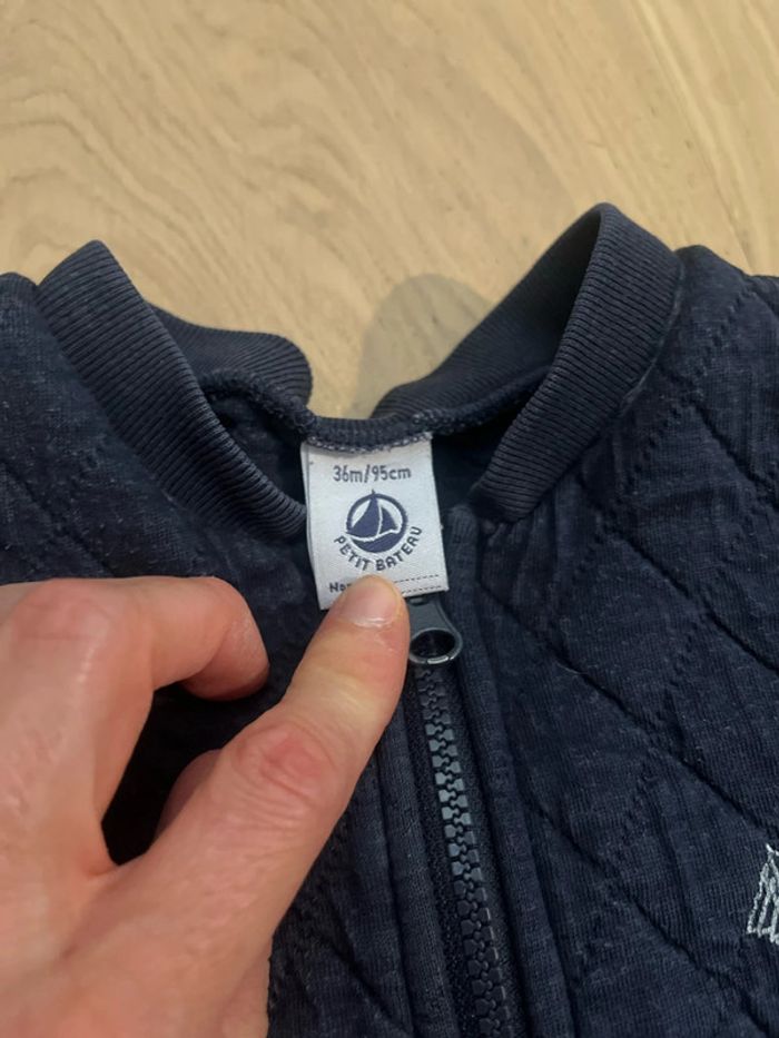 Gilet, matelassé 36 mois, petit bateau - photo numéro 3