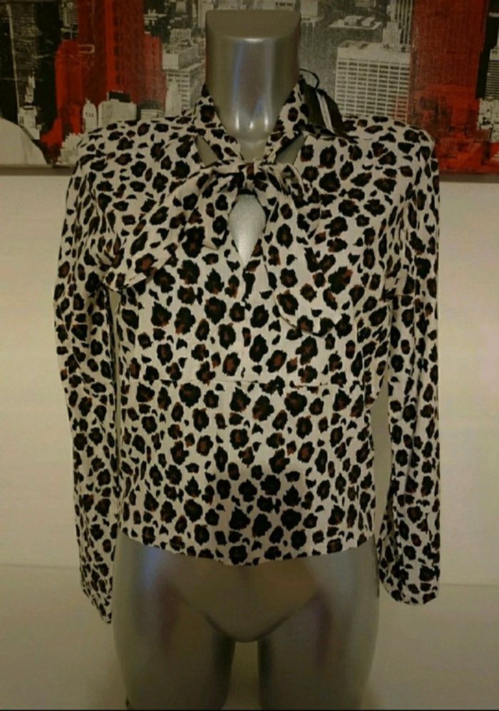 Haut Léopard Taille 38 - photo numéro 3