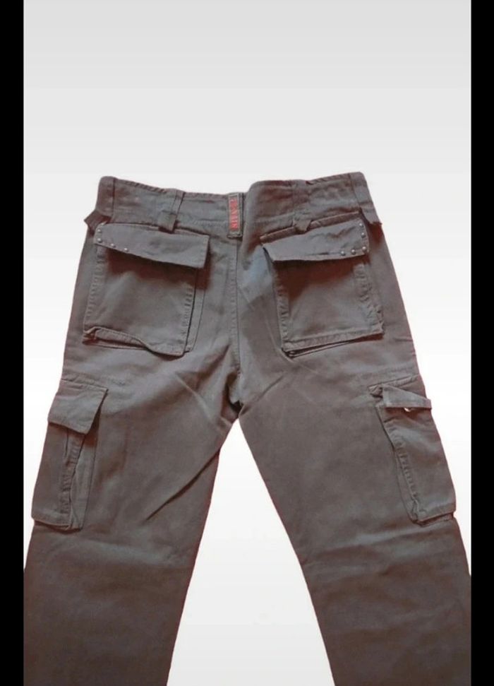 Pantalon marron poches latéral taille 40 ans - photo numéro 9