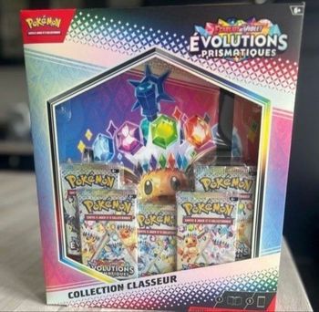 Coffret NEUF Collection Classeur (5 Boosters EV8.5 Evolutions Prismatiques)