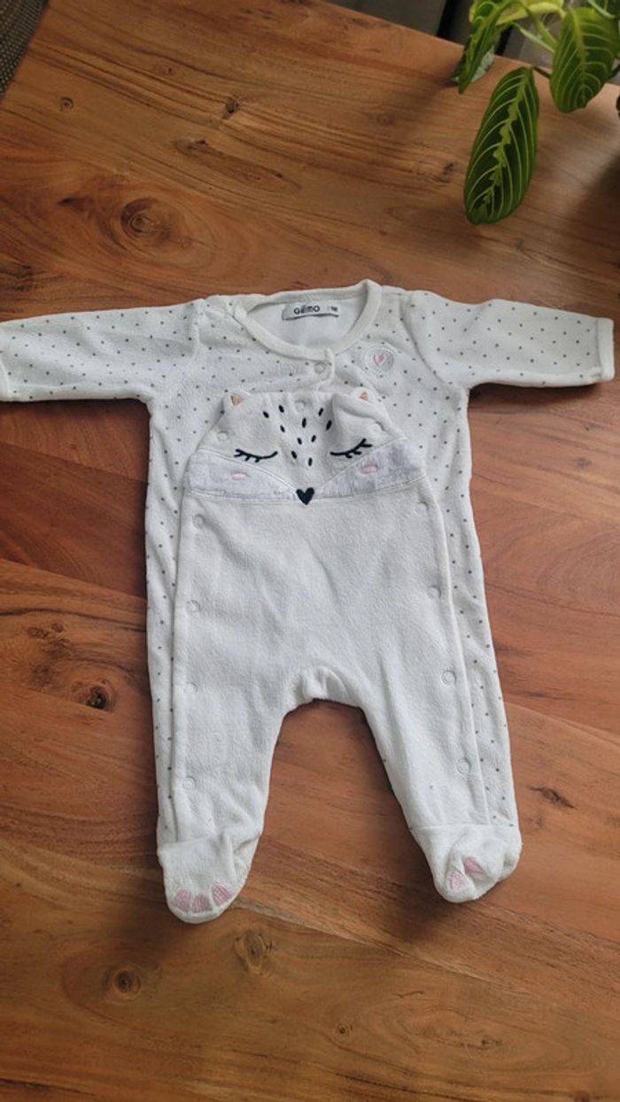 Pyjama fille 1 mois