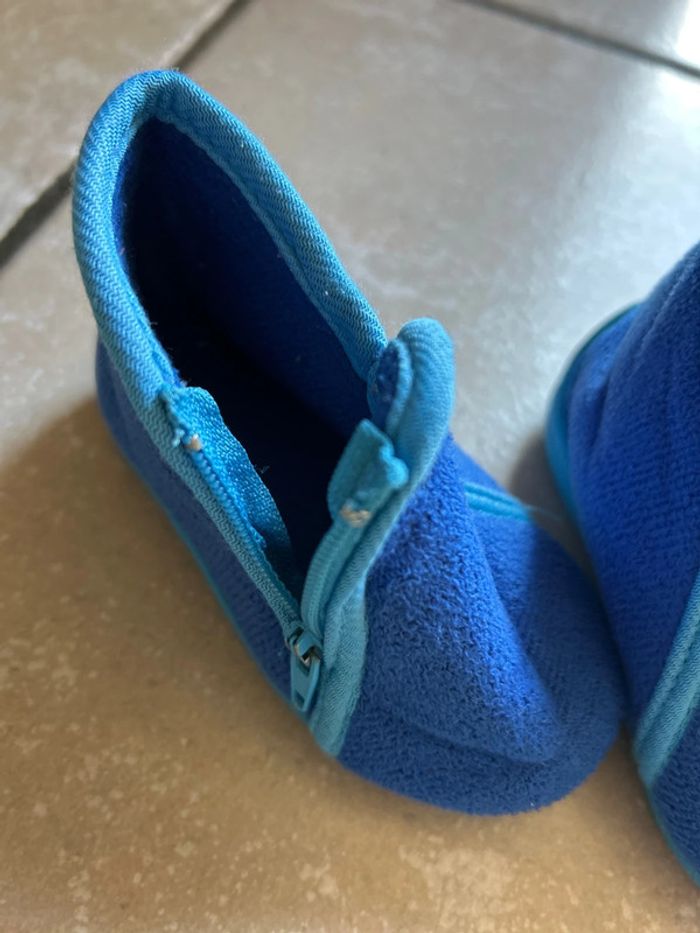 🩵 Chaussons bébé bleu – Taille 19 🩵 - photo numéro 4