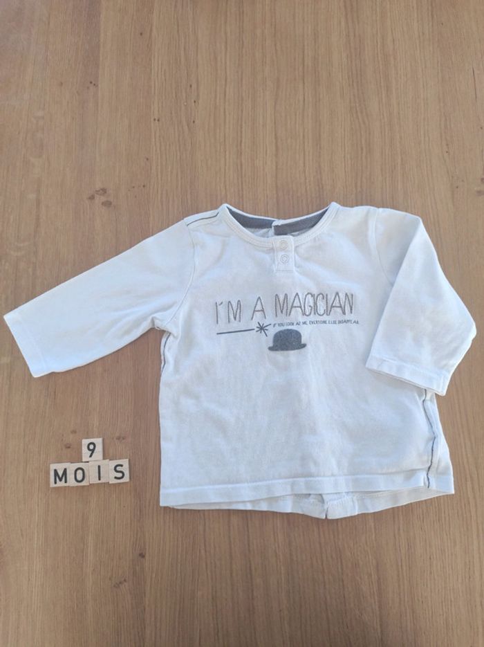 Lot de 2 tee-shirts ML Vertbaudet - photo numéro 2