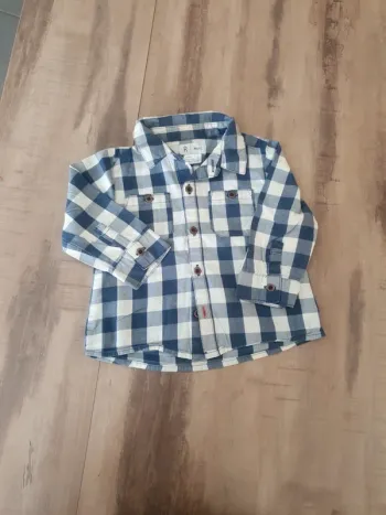 Chemise carreaux
