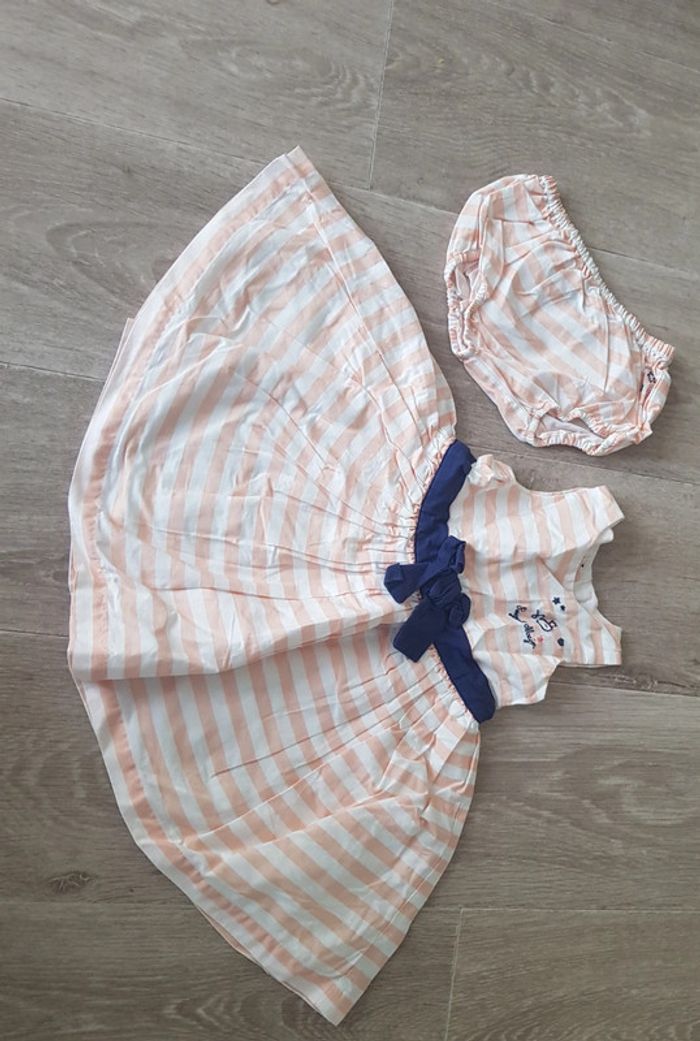 Lot été fille 6 mois marques diverses Dpam Sergent major Jaquadi Disney - photo numéro 6