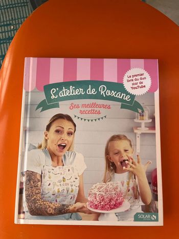 Livre de cuisine atelier de Roxane