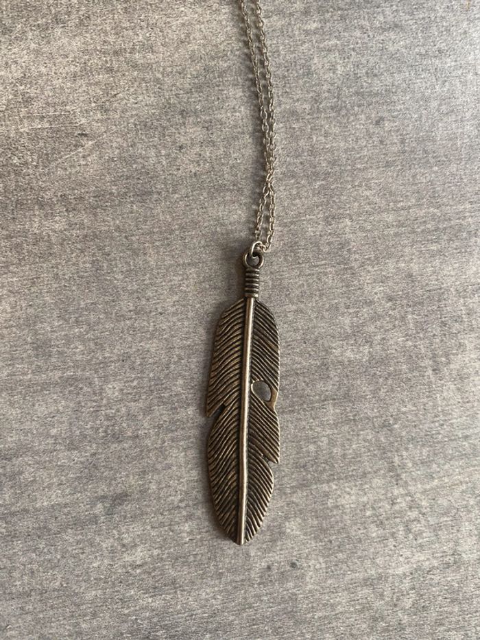 Collier plume - photo numéro 4