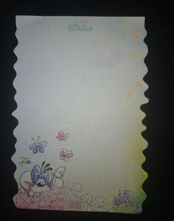 Diddl - Feuille A6 neuve - 0,20€