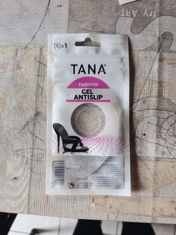 Demi semelle ultra fine tana gel anti-glisse