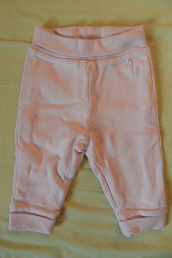 pantalon coton doublé fille, taille 9 mois
