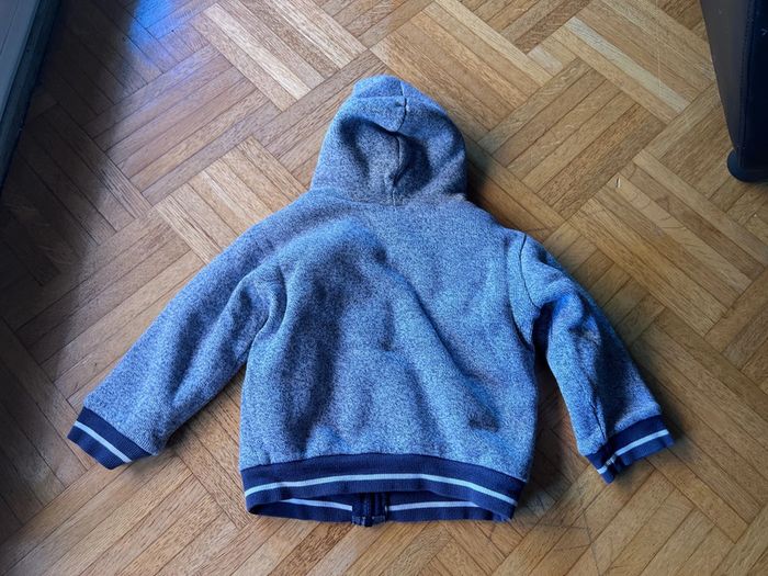 Gilet zippé à capuche 3ans - photo numéro 5