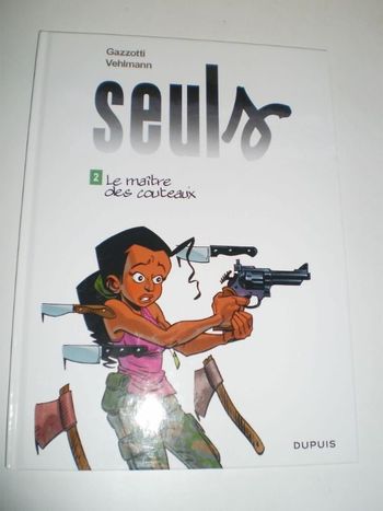 BD TOME 2 , le maitre des couteaux de bruno GAZZOTTI , complétement neuf