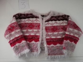 Gilet catimini rouge