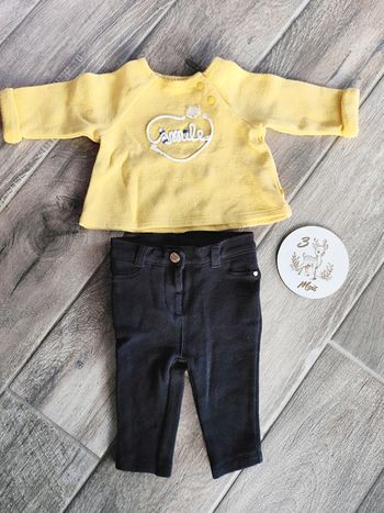 Magnifique ensemble pull et jegging chat 🤟