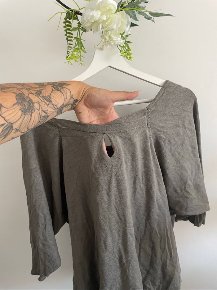 🌸Pull gris taille 46 🌸 - photo numéro 3