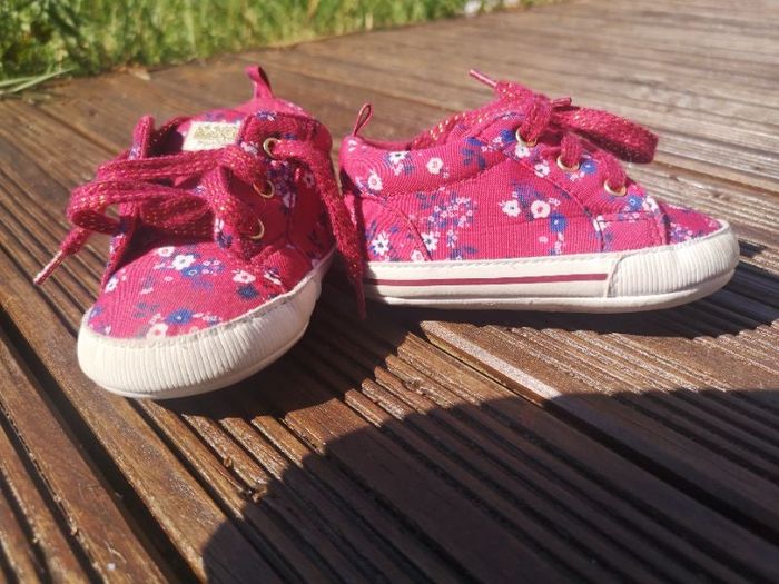 baskets en toile