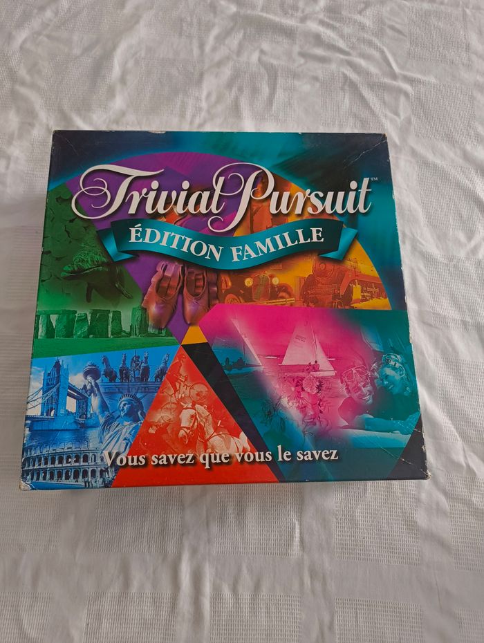 Jeu trivial pursuit édition famille