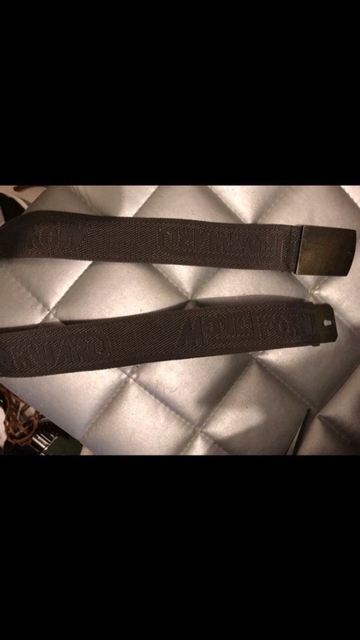 Ceinture kaki boucle dorée - photo numéro 2