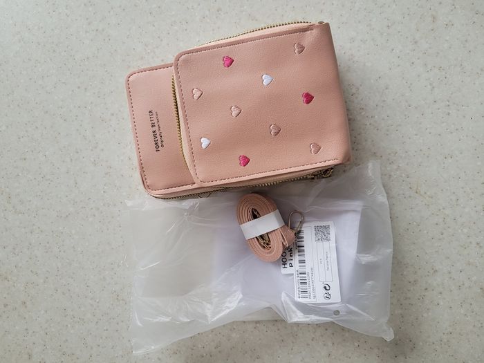 Portefeuille avec pochette téléphone neuf Neuf avec étiquette - photo numéro 4