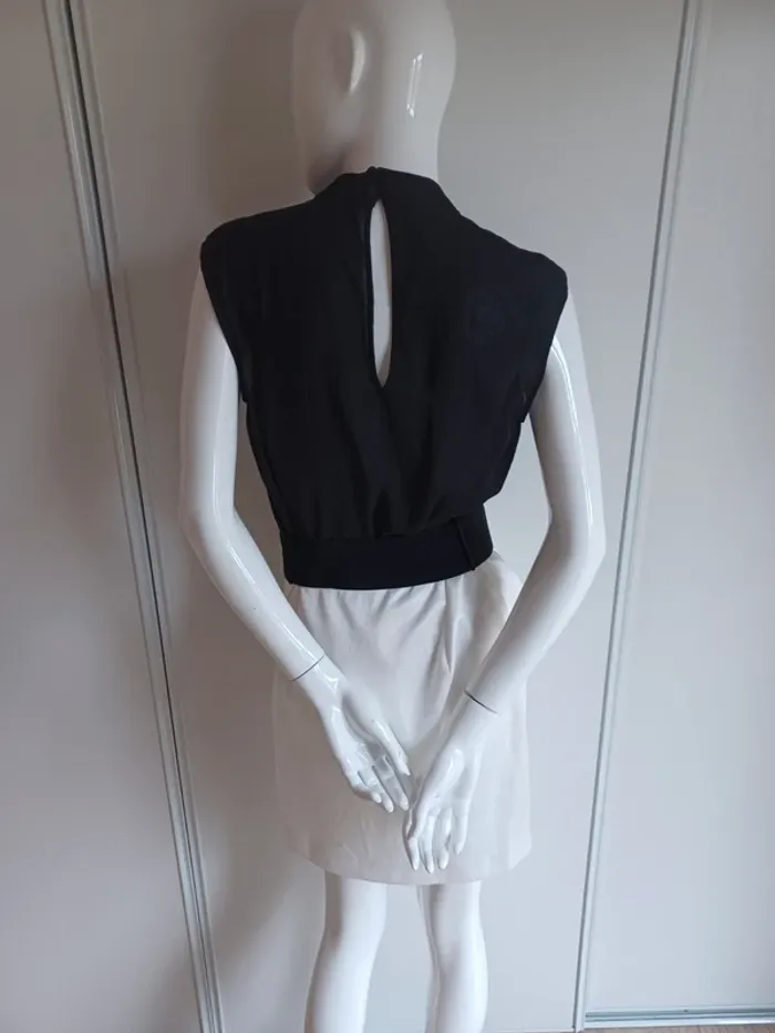 Robe Mango bicolore – Taille M – Très bon état - photo numéro 4