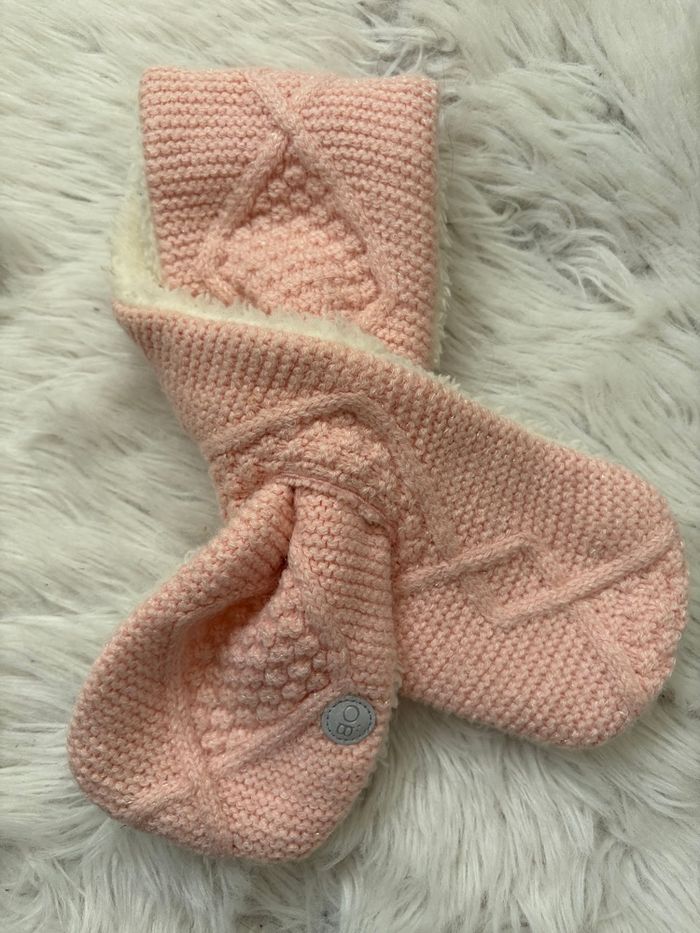 Écharpe pailletée tricot obaibi - photo numéro 5