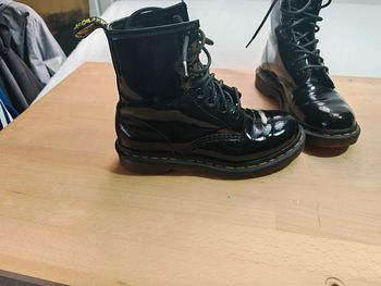 Bottes Dr. Martens 1460 en cuir verni Taille 36