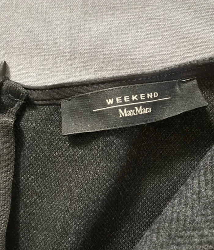 Superbe robe longue MaxMara dans les tons de gris || taille S || en parfait état - photo numéro 4