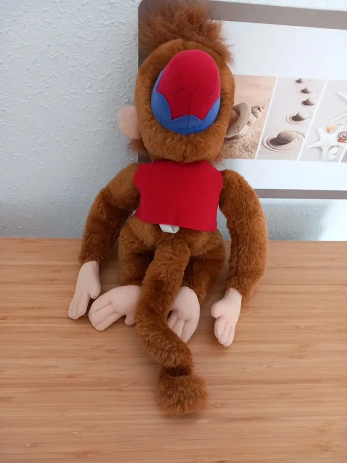 Peluche singe abu mattel 1992 vintage - photo numéro 4