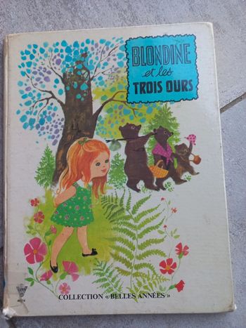Livre pour enfant Blondine et les trois ours