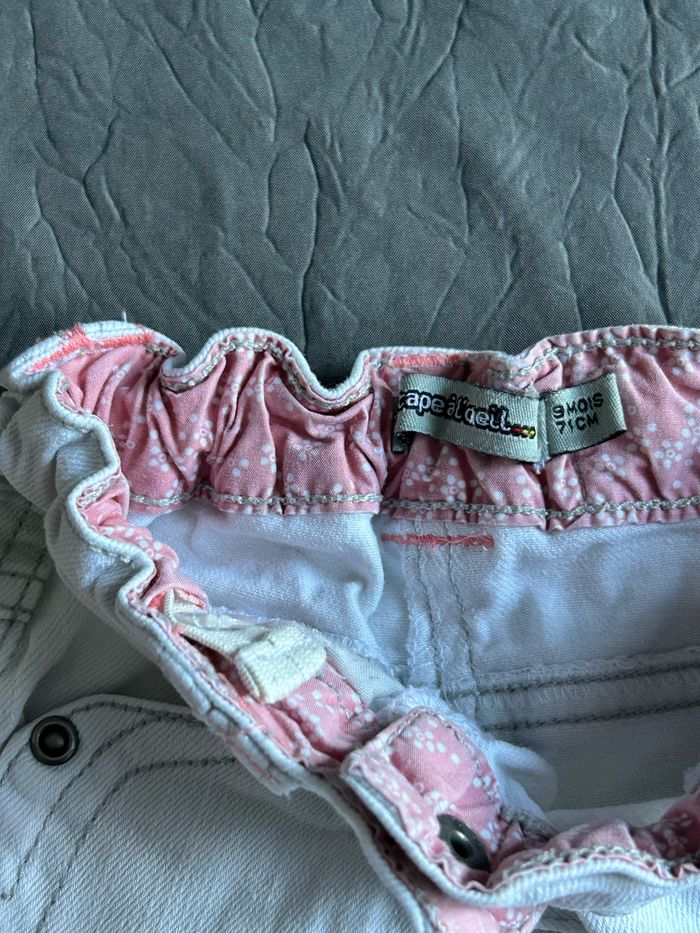 Lot 2 pantalons bébé fille 9 mois - photo numéro 7