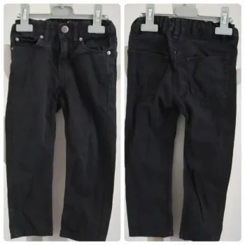 Jean noir taille ajustable H&M taille 4 ans