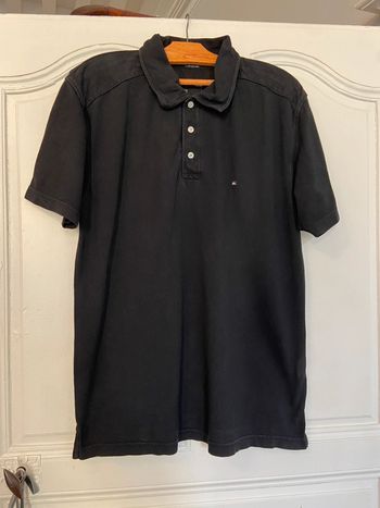 Polo vintage années 2000 QuickSilver noir taille XL