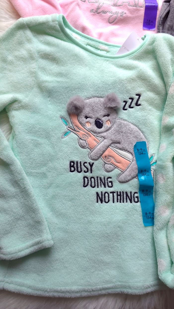 (Neufs non portés)🏷🏷 pyjamas 8ans et 9ans fille 🥰🩷 - photo numéro 2