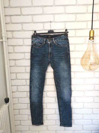 Jeans Zara man bleu troué jean
