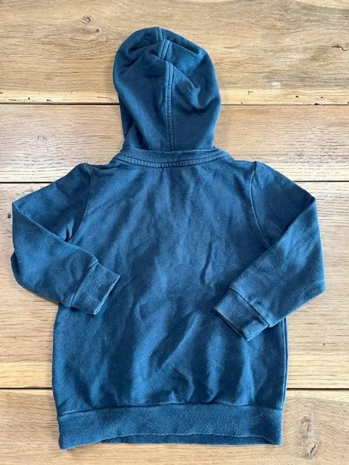 Sweat/pull à capuche bleu marine Moncler - photo numéro 3