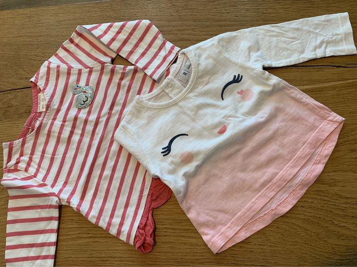 Lot de 2 t-shirt manches longues